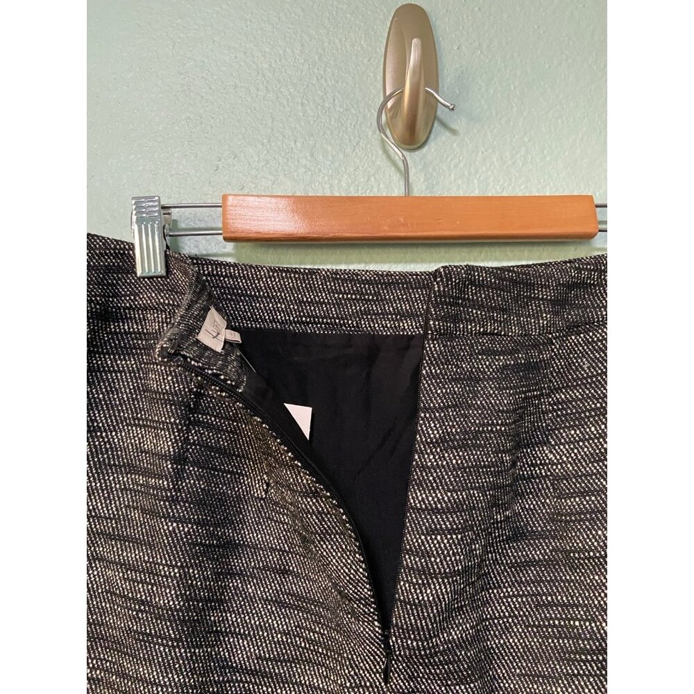 NWT Ann Taylor Loft Women's Faux Wrap Tweed Like Skirt Size 8 - Picture 4 of 7